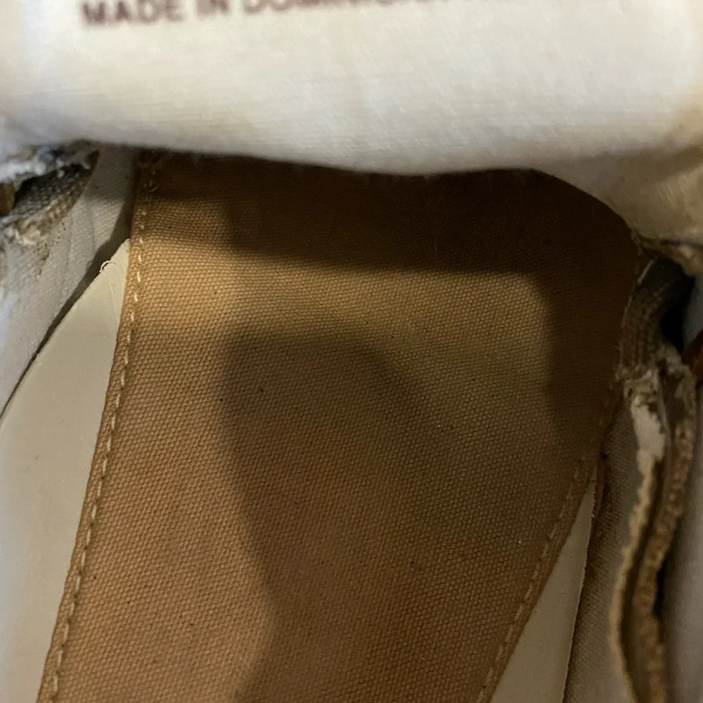 Cole Haan Mens Canvas Slip-on Boat Shoes, Size 10M